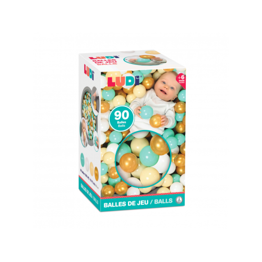 Loptičky 90 ks