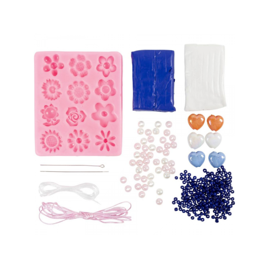 Kreatívna sada Modelovanie šperkov s kvietkami