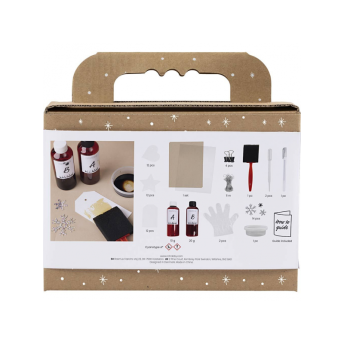 Kreatívna sada Kyanotypia darčekovej visačky