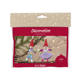 Kreatívna sada Vianoční škriatkovia