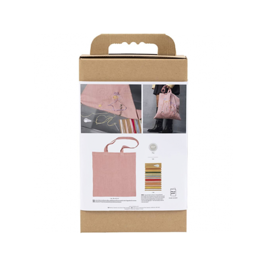 Kreatívna sada Vyšívaná textilná taška