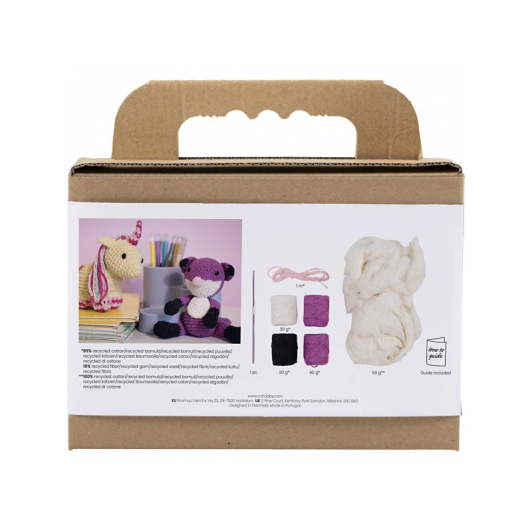 Sada na háčkovanie Amigurumi líška