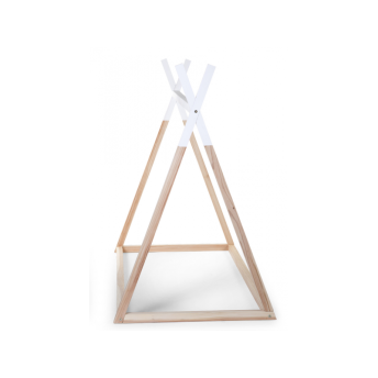 Posteľ Tipi stan konštrukciaNatural White 70x140cm