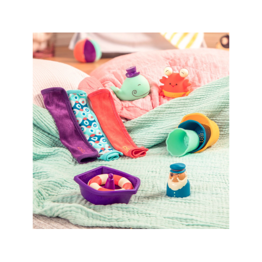 Súprava hračiek do kúpeľa Wee B. Splashy