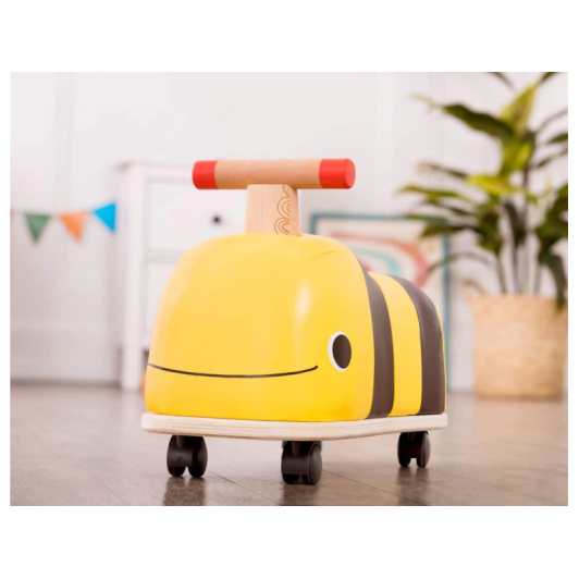 Odrážadlo drevené Včielka