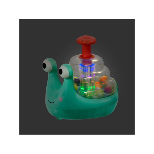 Svietiaci slimák s guličkami