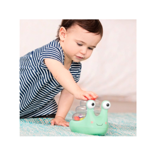 Svietiaci slimák s guličkami