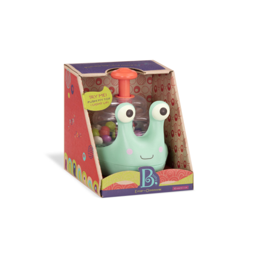 Svietiaci slimák s guličkami