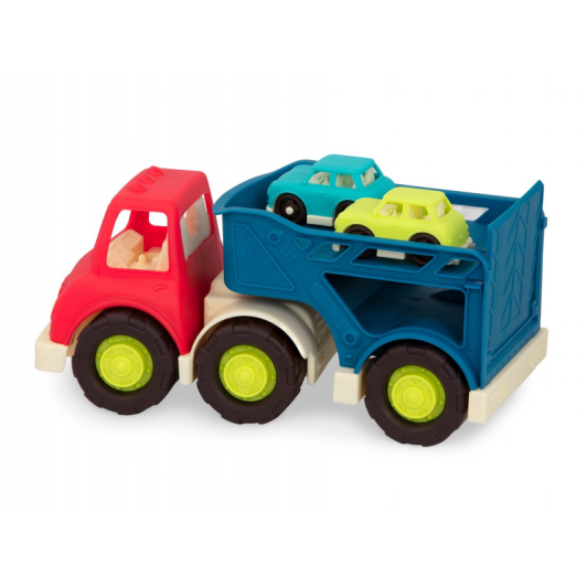 Transportér so 6 autíčkami Happy Cruisers