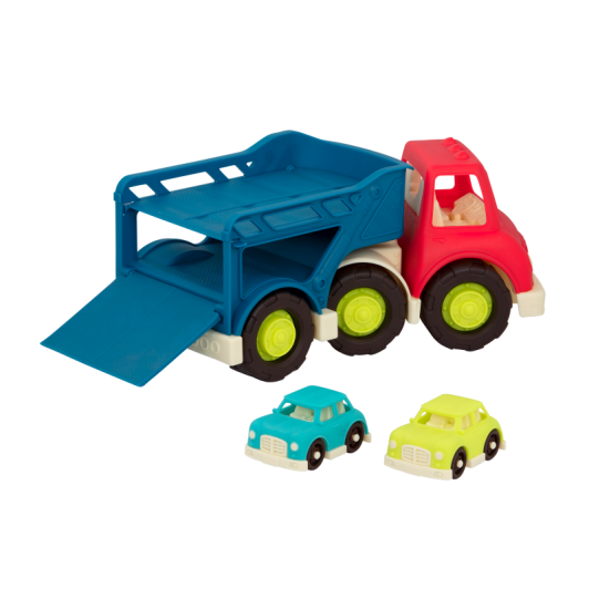 Transportér so 6 autíčkami Happy Cruisers