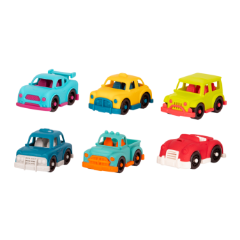 Transportér so 6 autíčkami Happy Cruisers