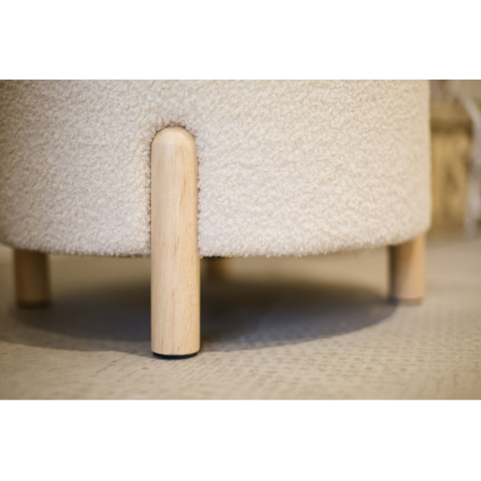 Kreslo detské Teddy Off White