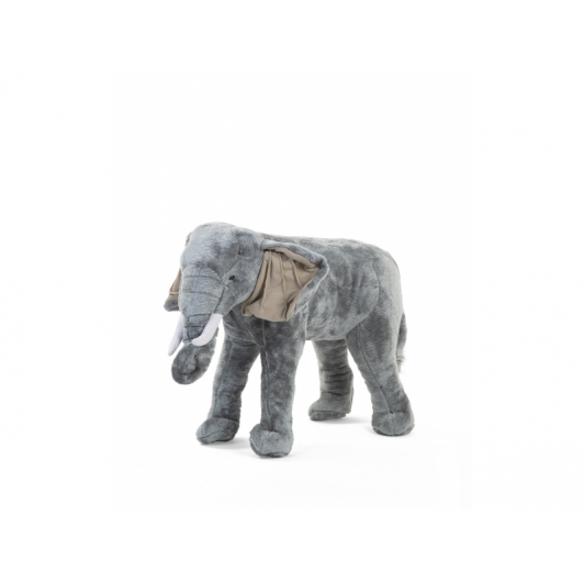 Slon plyšový stojací 60cm