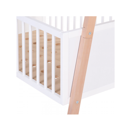 Postieľka Tipi drevená + stojan na oblečenie