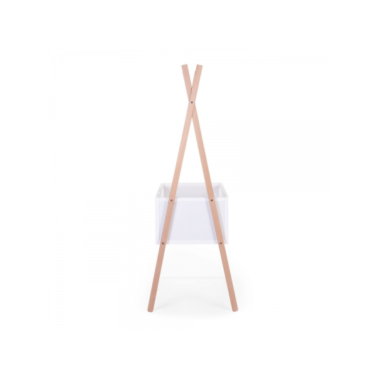 Postieľka Tipi drevená + stojan na oblečenie