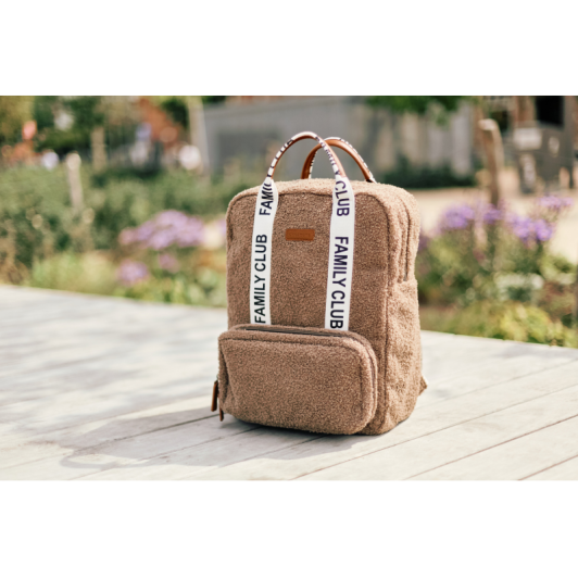 Prebaľovací batoh Family Club Signature Teddy Soft Brown