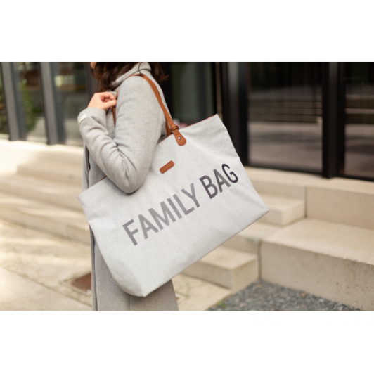 Cestovná taška Family Bag Canvas Grey