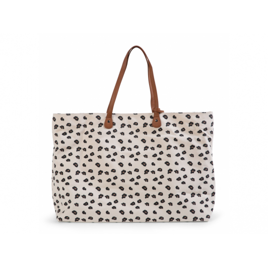 Cestovná taška Family Bag Canvas Leopard