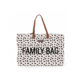 Cestovná taška Family Bag Canvas Leopard