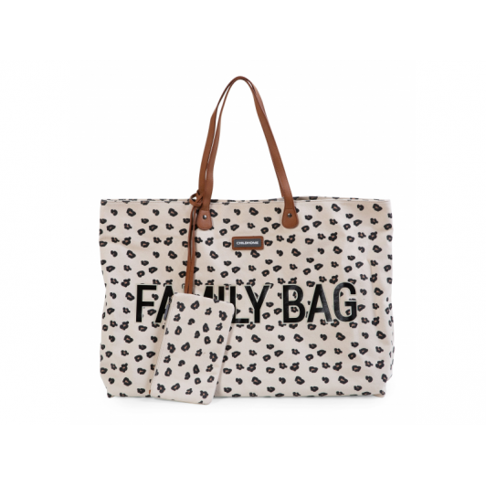 Cestovná taška Family Bag Canvas Leopard