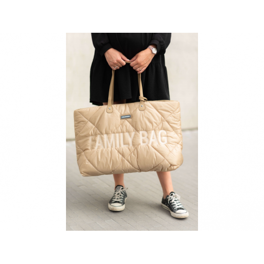 Cestovná taška Family Bag Puffered Beige