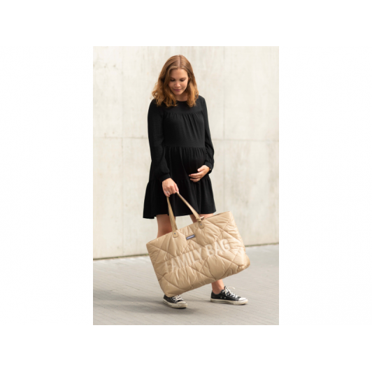 Cestovná taška Family Bag Puffered Beige