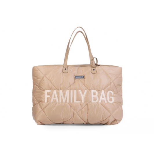 Cestovná taška Family Bag Puffered Beige