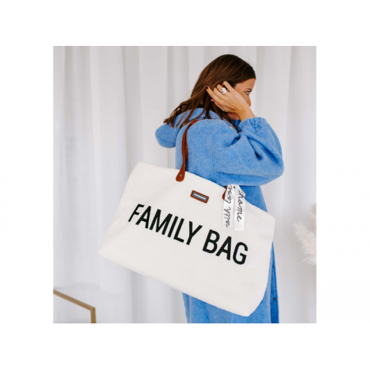 Cestovná taška Family Bag Teddy Off White
