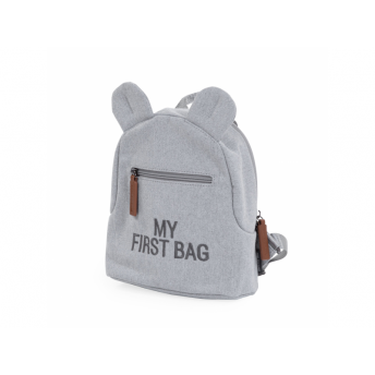Detský batoh My First Bag Canvas Grey