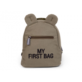 Detský batoh My First Bag Canvas Khaki