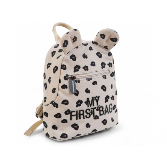 Detský batoh My First Bag Canvas Leopard