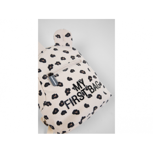 Detský batoh My First Bag Canvas Leopard