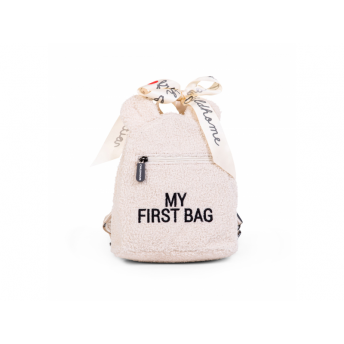 Detský batoh My First Bag Teddy Off White