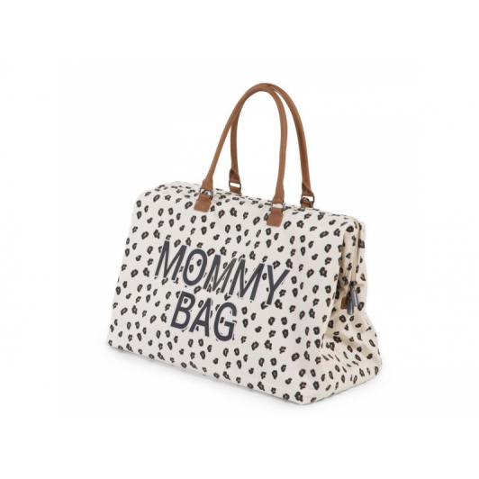 Prebaľovacia taška Mommy Bag Canvas Leopard