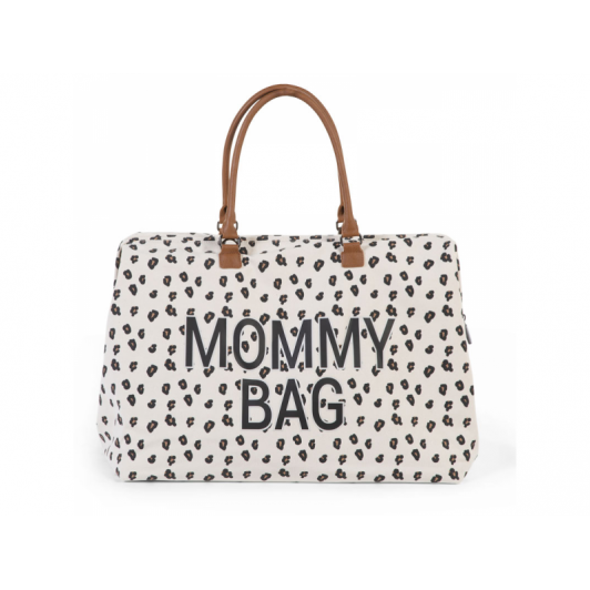 Prebaľovacia taška Mommy Bag Canvas Leopard