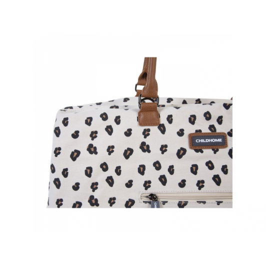 Prebaľovacia taška Mommy Bag Canvas Leopard