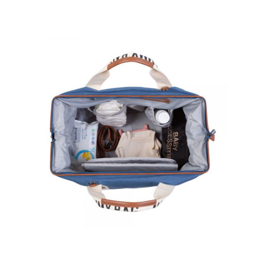 Prebaľovacia taška Mommy Bag Canvas Indigo