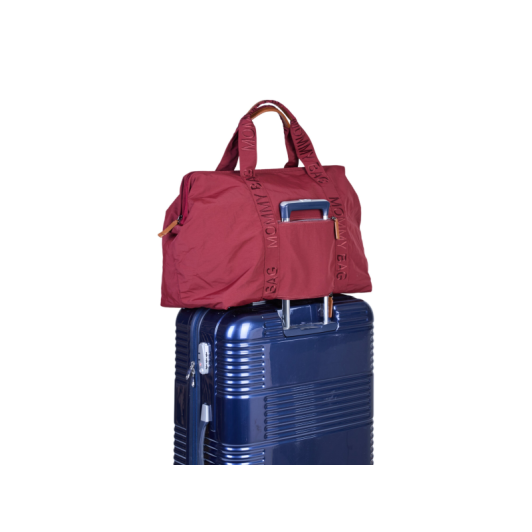 Prebaľovacia taška Mommy Bag Signature Urban Burgundy