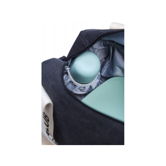 Prebaľovacia taška Mommy Club Signature Canvas Black