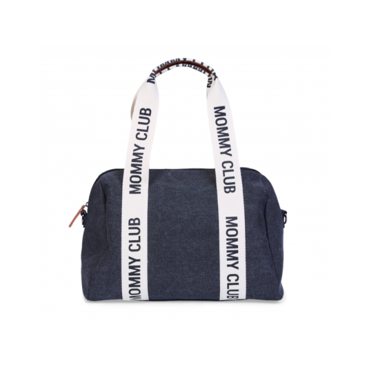 Prebaľovacia taška Mommy Club Signature Canvas Black