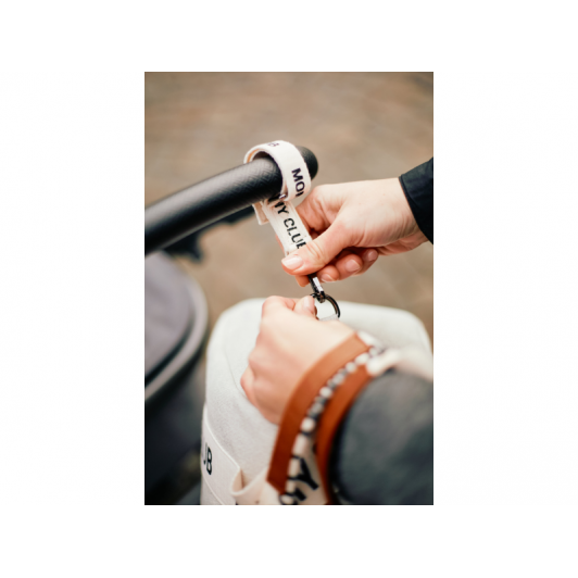 Prebaľovacia taška Mommy Club Signature Canvas Off White