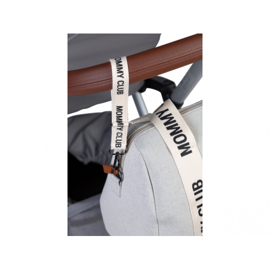 Prebaľovacia taška Mommy Club Signature Canvas Off White