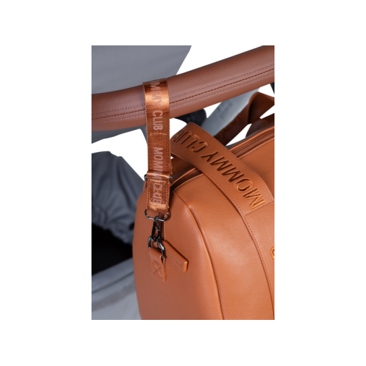 Prebaľovacia taška Mommy Club Signature Vegan Leather Brown