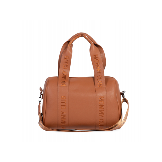 Prebaľovacia taška Mommy Club Signature Vegan Leather Brown