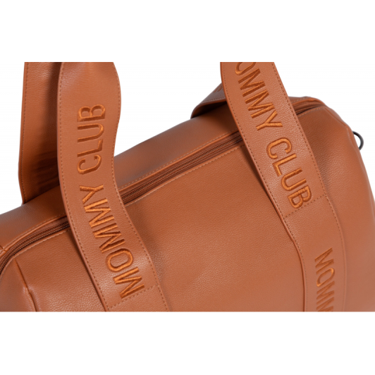 Prebaľovacia taška Mommy Club Signature Vegan Leather Brown