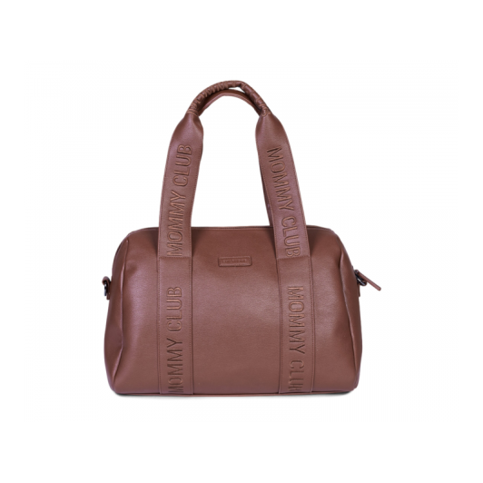 Prebaľovacia taška Mommy Club Signature Vegan Leather Dark Brown
