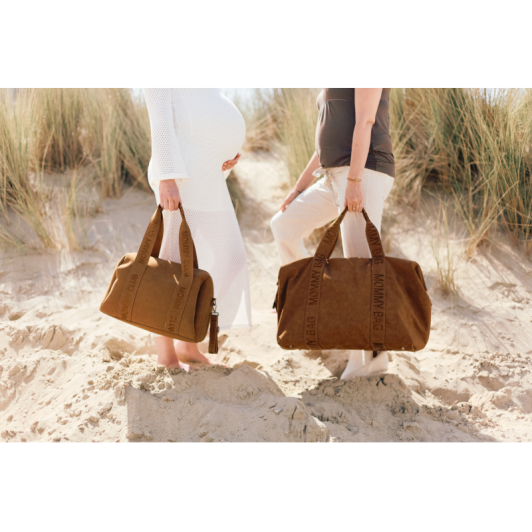 Prebaľovacia taška Mommy Club Signature Prestige Hazelnut