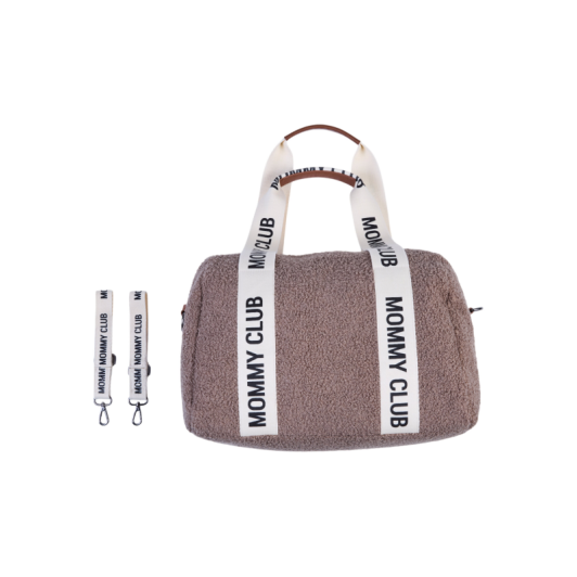 Prebaľovacia taška Mommy Club Signature Teddy Soft Brown