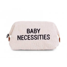 Toaletná taška Baby Necessities Teddy Off White