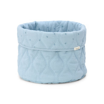 Košík textilný obojstranný veľký Pure Denim Blue